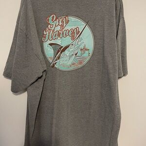 Guy Harvey Gray Short Sleeve Tee